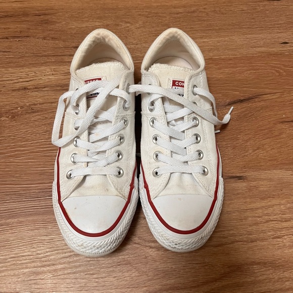 Converse Shoes - White Converse All-Star sneakers, size 7